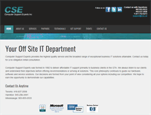 Tablet Screenshot of cse.ca