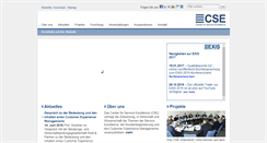 Desktop Screenshot of cse.de