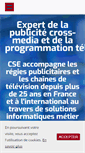 Mobile Screenshot of cse.fr